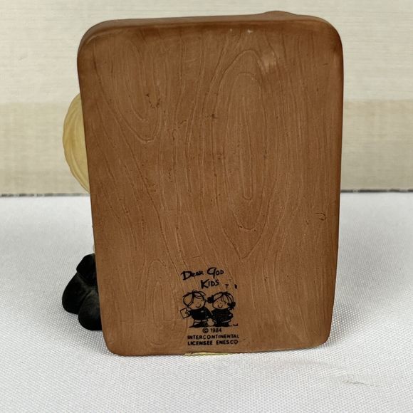 Enesco Figure Dear GOD Kids His Name Is JESUS Vintage 1982 - Picture 4 of 14